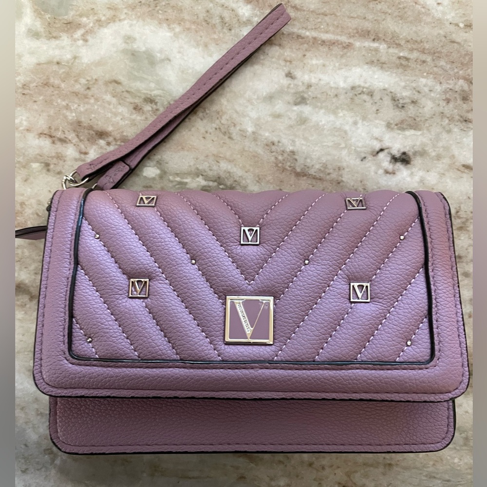 Victoria's Secret The Victoria Tech Wristlet Mauve Stud